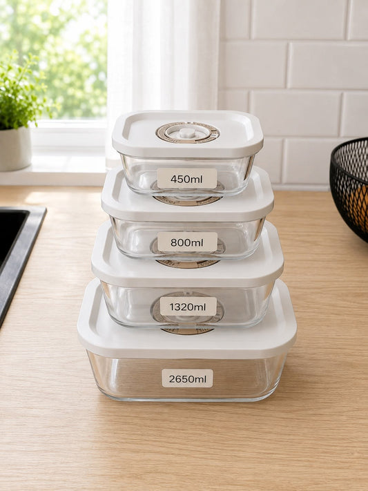 EcoSave glass – Sett med 4