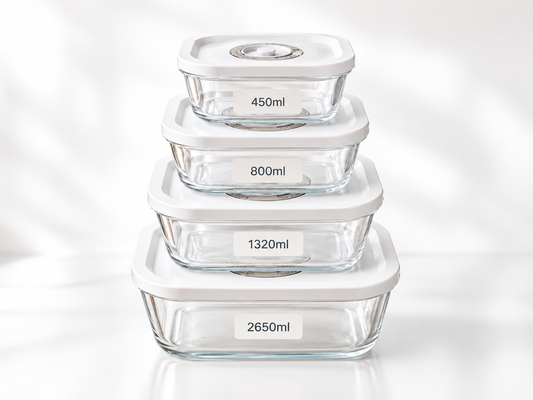 EcoSave Glass vakuumbeholdere