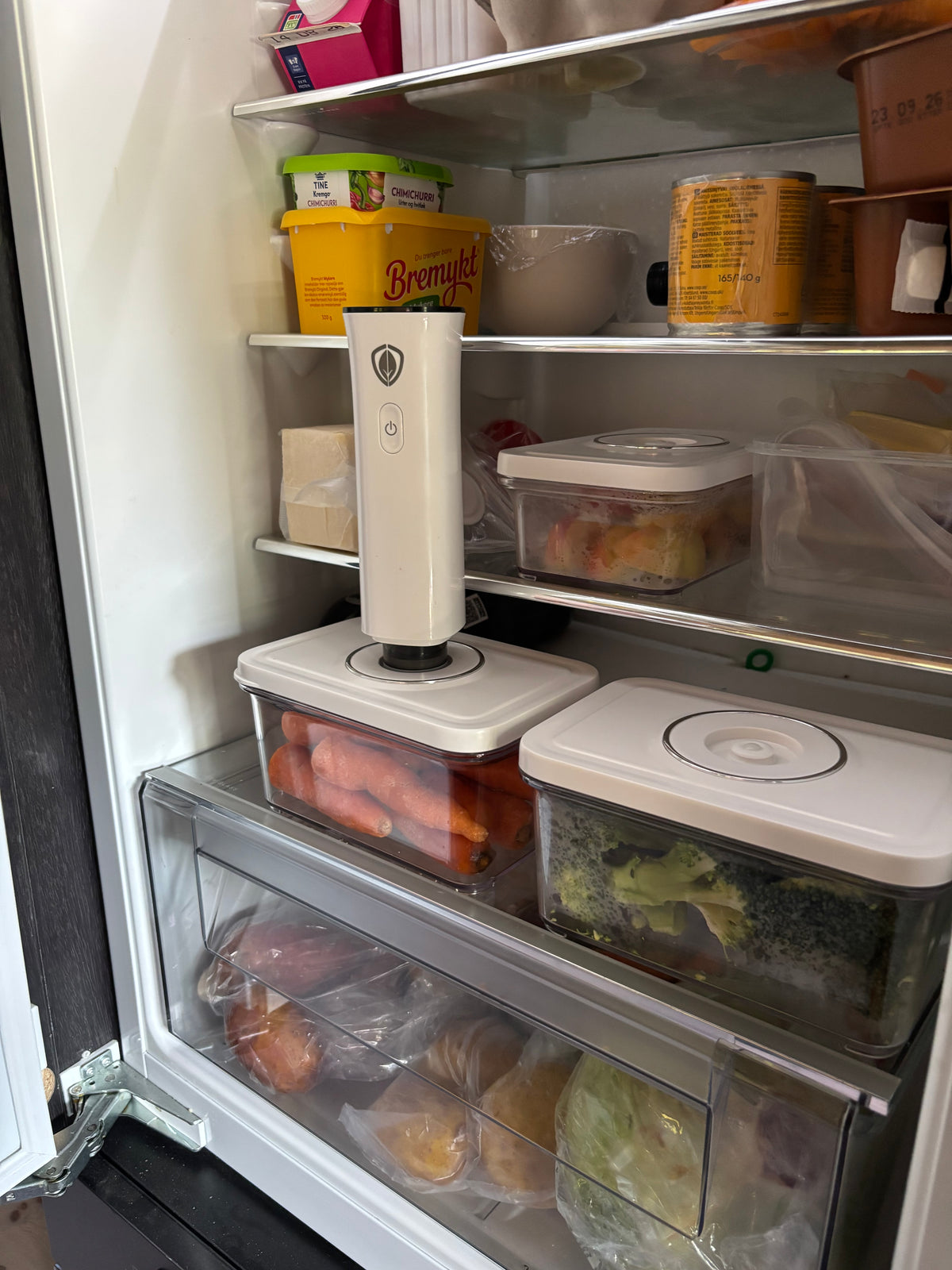 EcoSave vakuumoppbevaring i kjøleskap